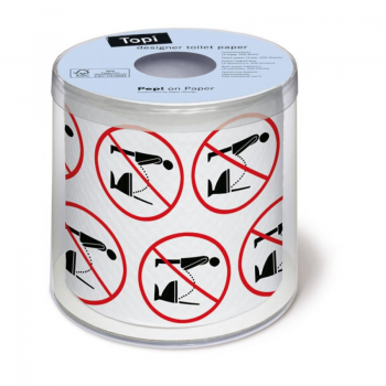 Stehenpinkeln Toilettenpapier
